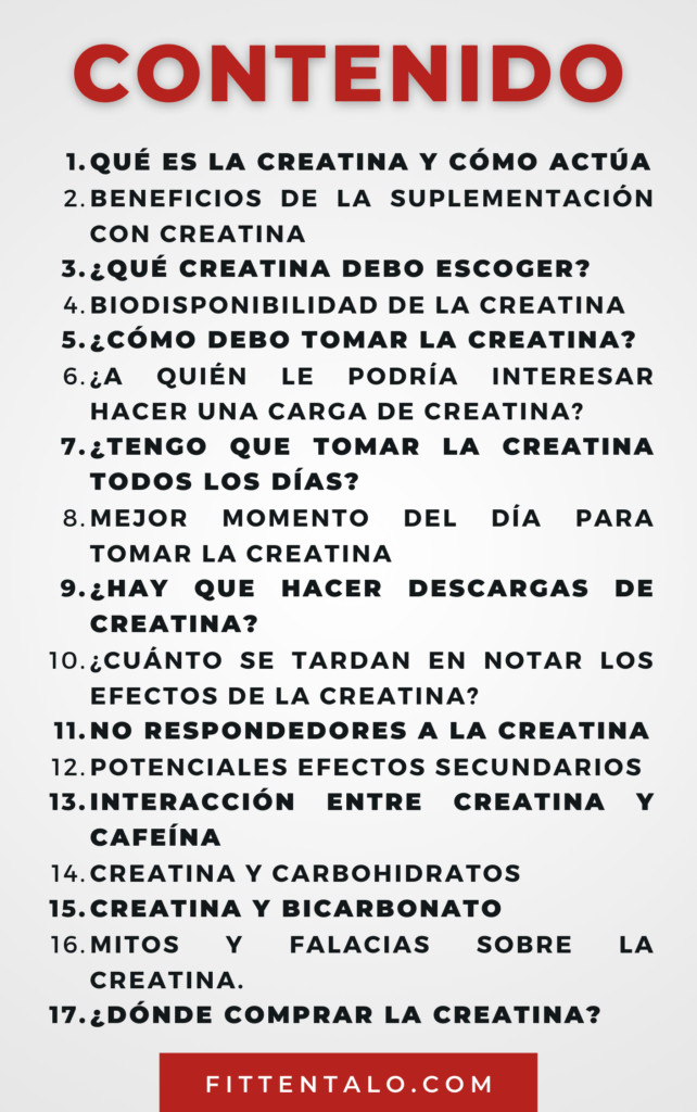 Gu A Completa De La Creatina Uso Adecuado Efectos Y Precauciones